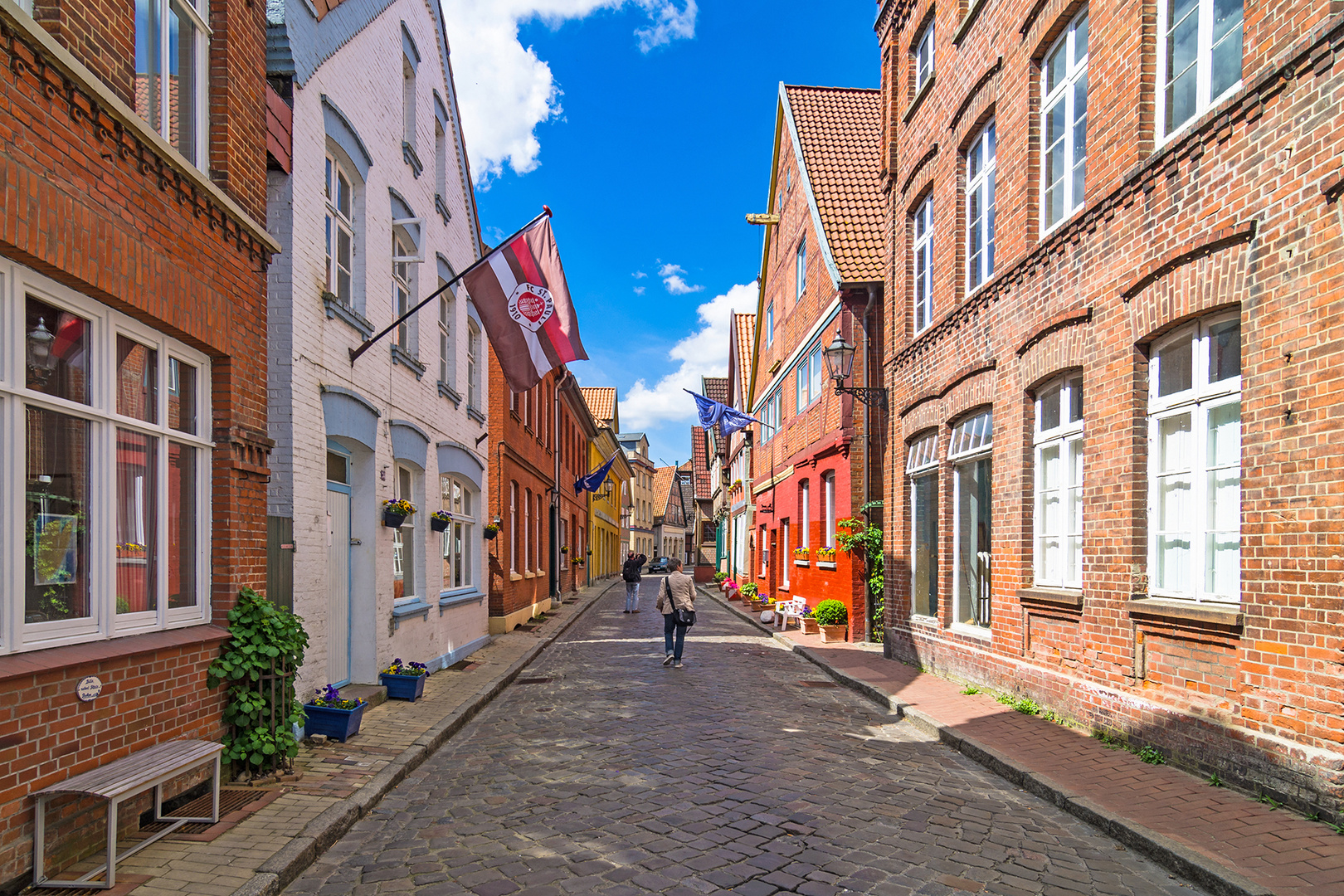 St. Pauli-Fan in Lauenburg