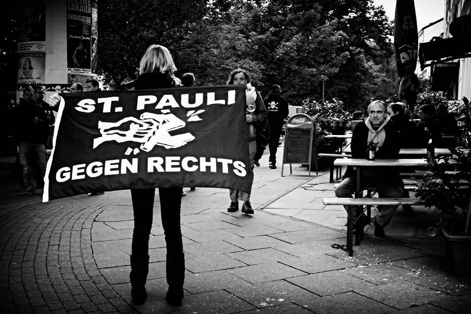 St. Pauli gegen Rechts