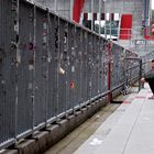 St. Pauli Stadion mit Fan