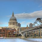 St. Paul's Cathedral & Millenium Bridge