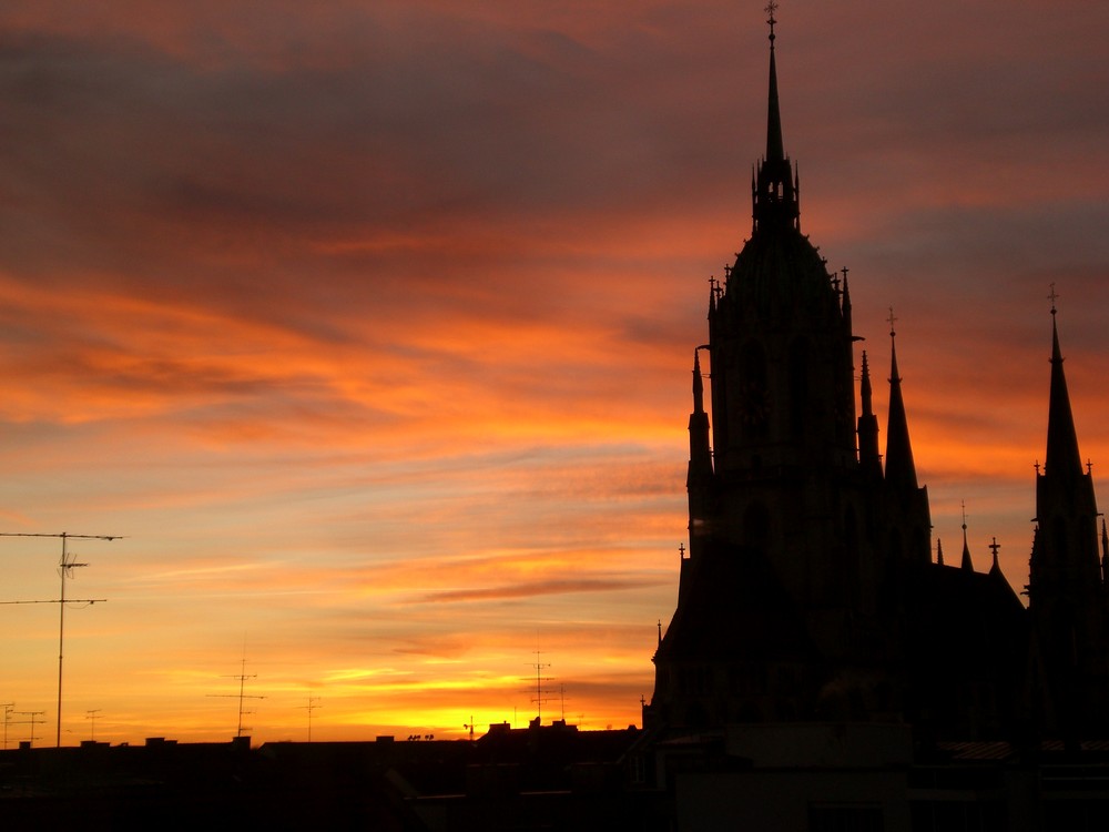 St. Pauls Church (Munich) or view from my office