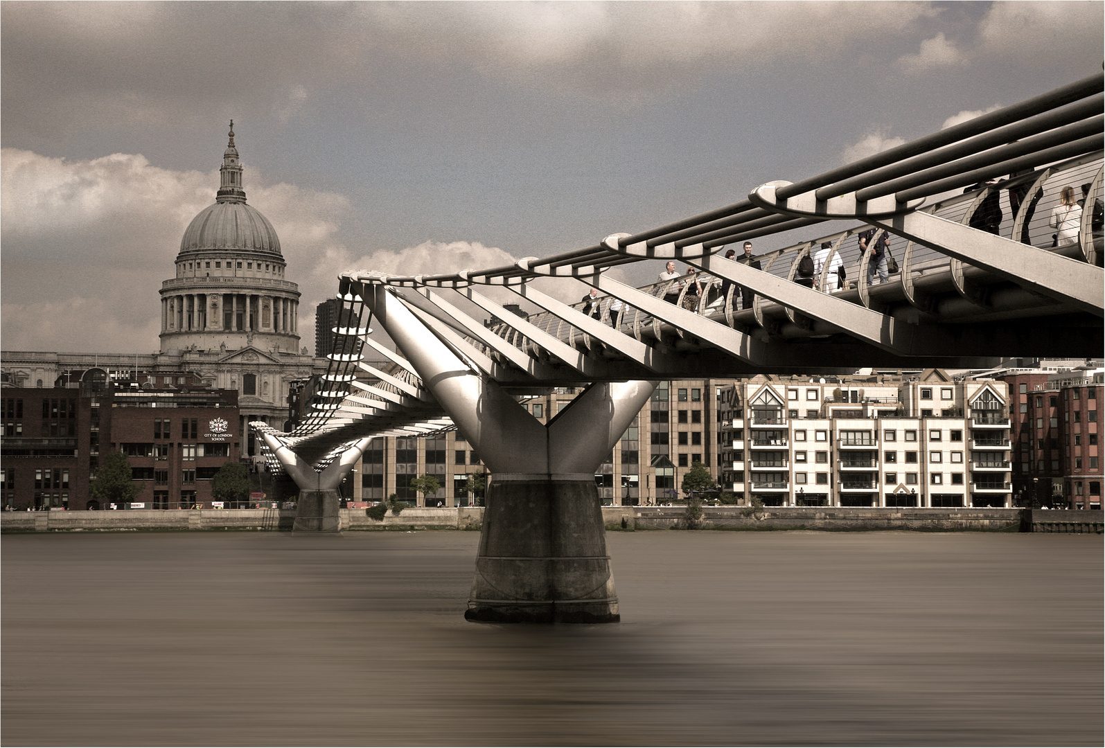 St. Paul's & Millenniums Bridge