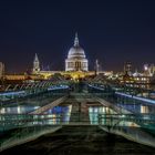 St. Paul´s über die Millenniumsbridge