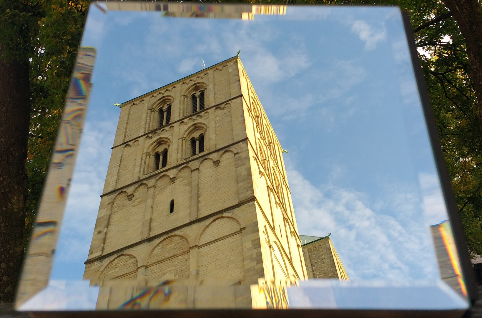 St. Paulus Dom im Spiegelbild. 