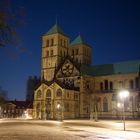 St. Paulus Dom in Münster bei Vollmondlicht