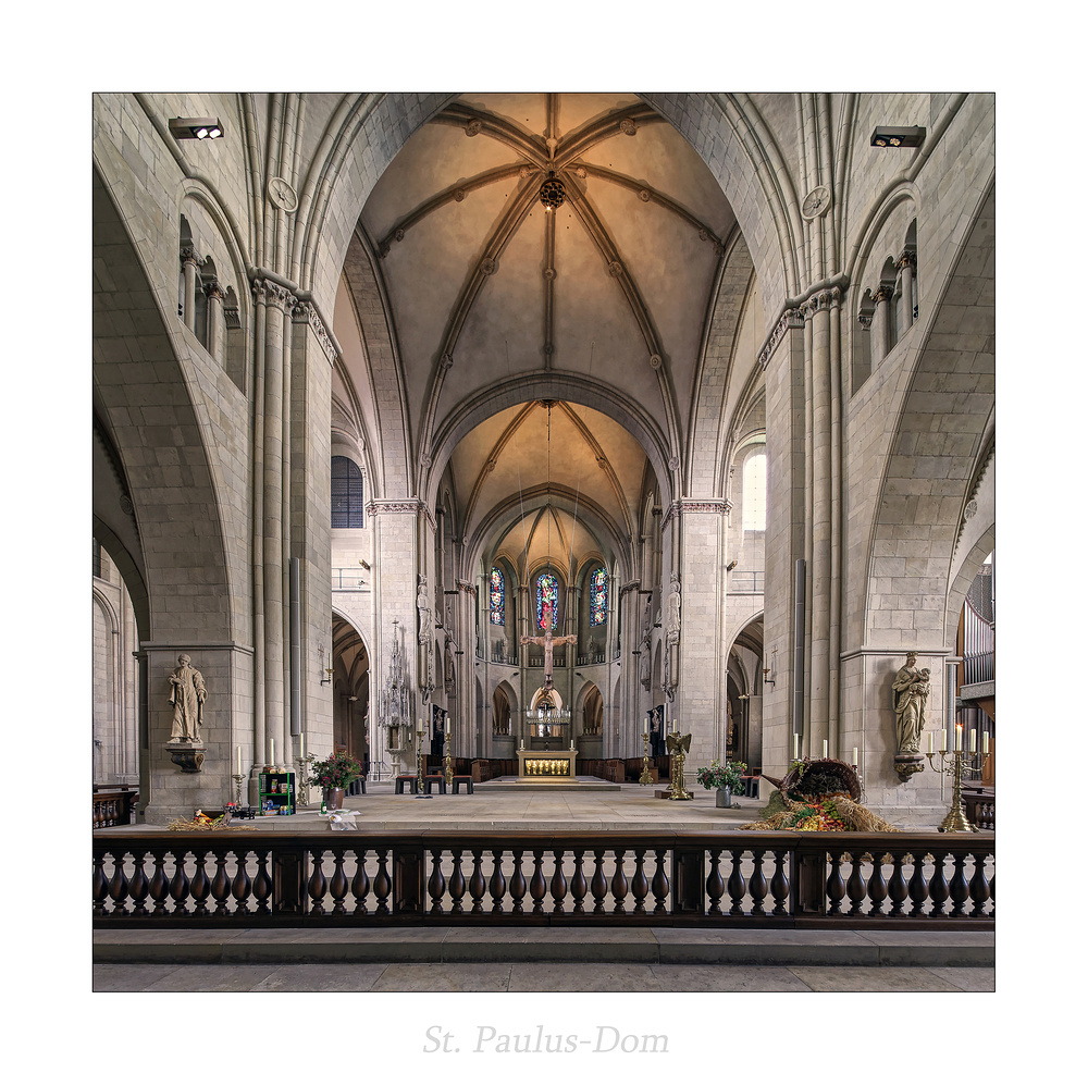 St.-Paulus-Dom (Münster) " Blick in den Chor..."