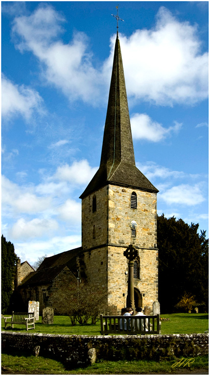 St. Peter im Dorf Hever in Kent / England