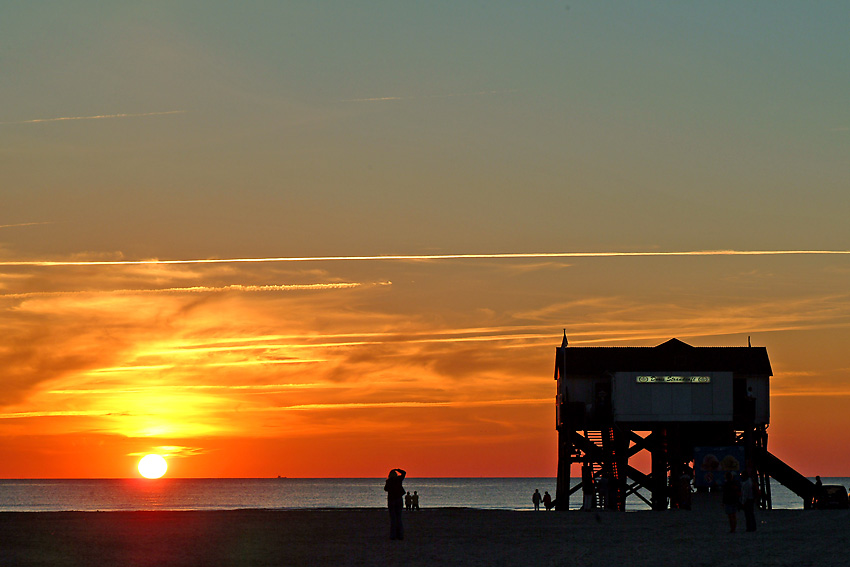 St. Peter-Ording Foto & Bild | sonnenuntergänge, himmel & universum, natur Bilder auf fotocommunity