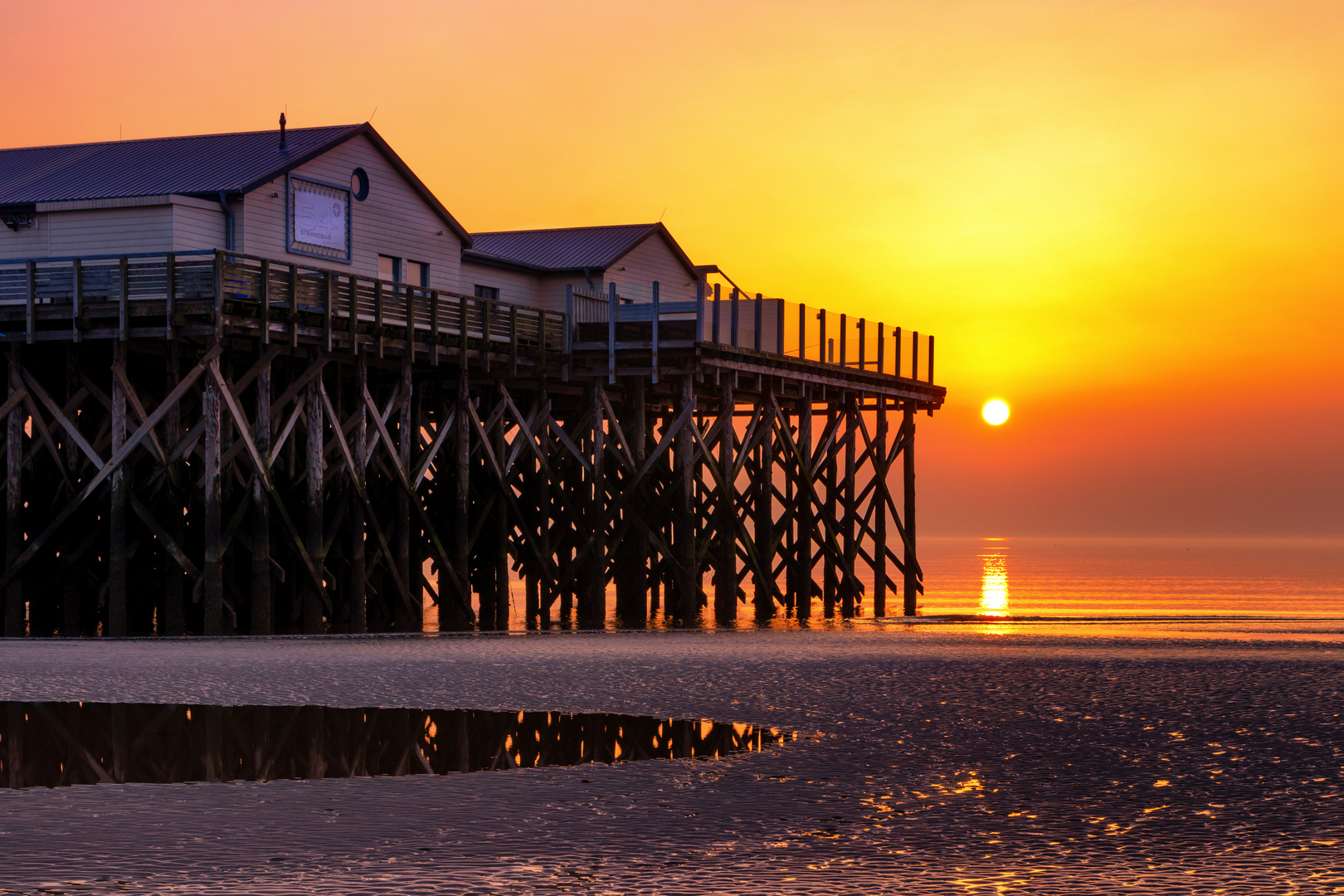 St. Peter Ording am Abend 