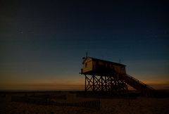 St. Peter-Ording bei Nacht