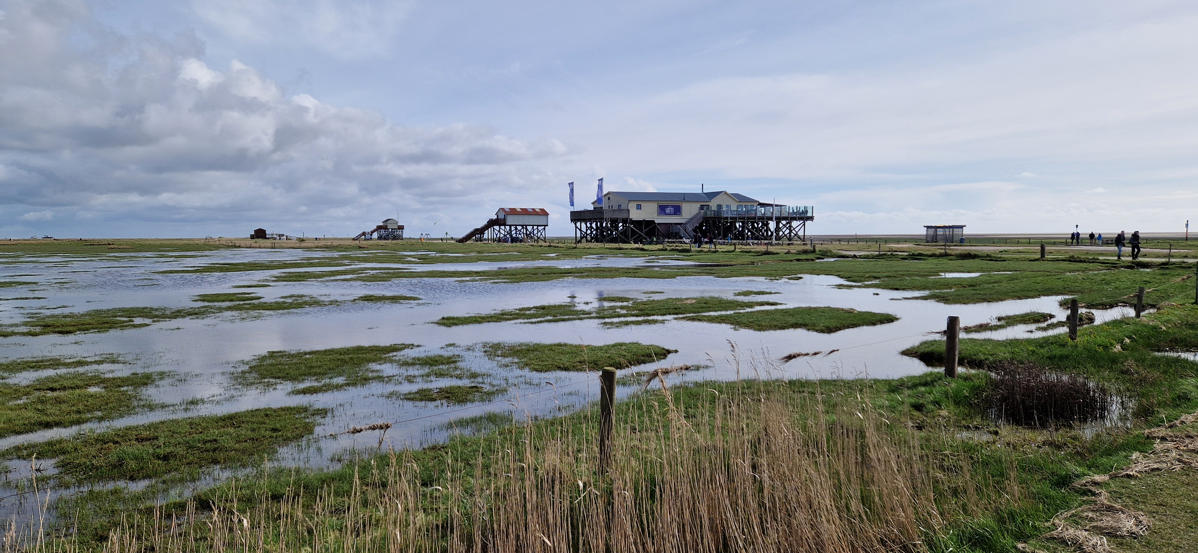 St peter ording im April 