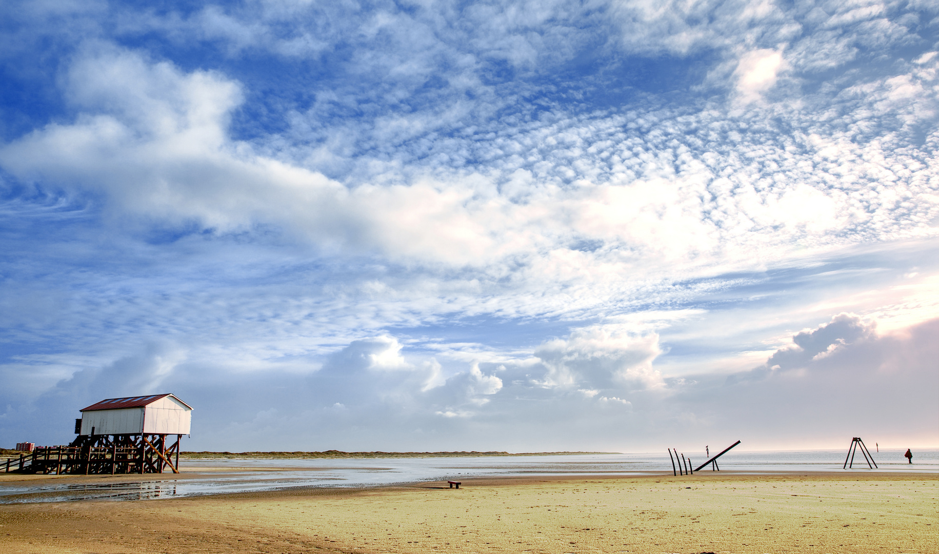 St. Peter Ording im Dezember