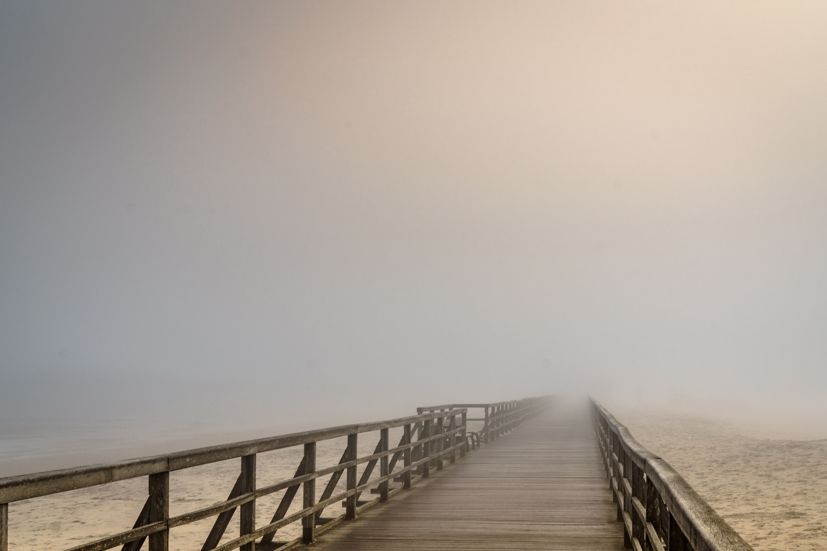 St. Peter Ording im Nebel (2)