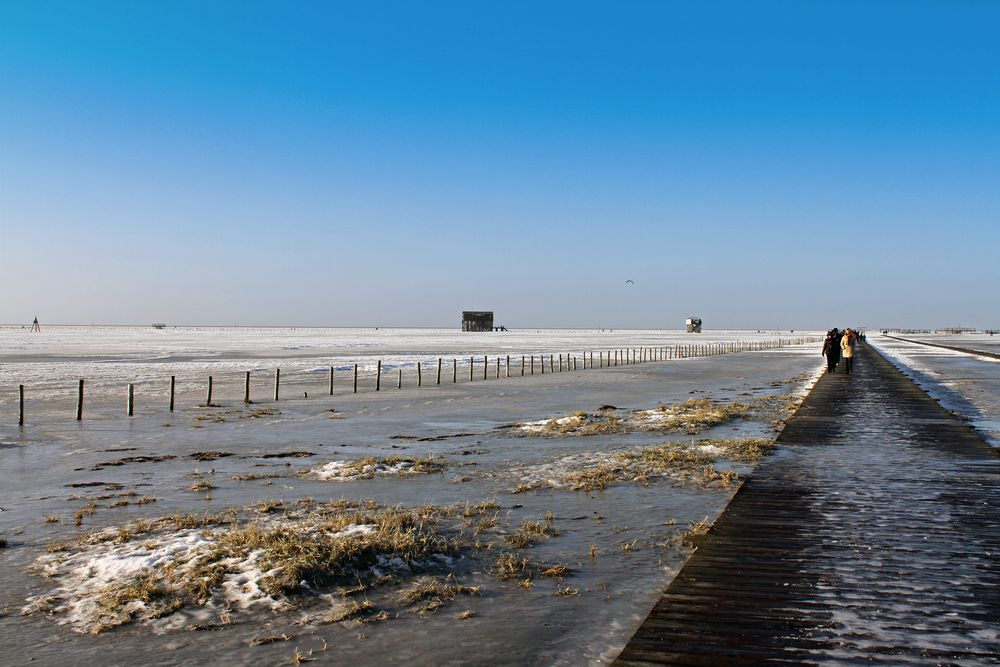 St. Peter Ording im Winter von Harryboy 