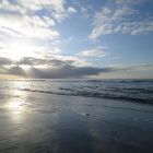 St. Peter Ording ( Lichteffekte beim Blick aufs Meer)