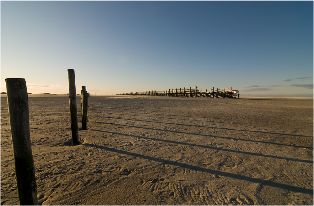 St. Peter Ording morgens um 10:00 Uhr