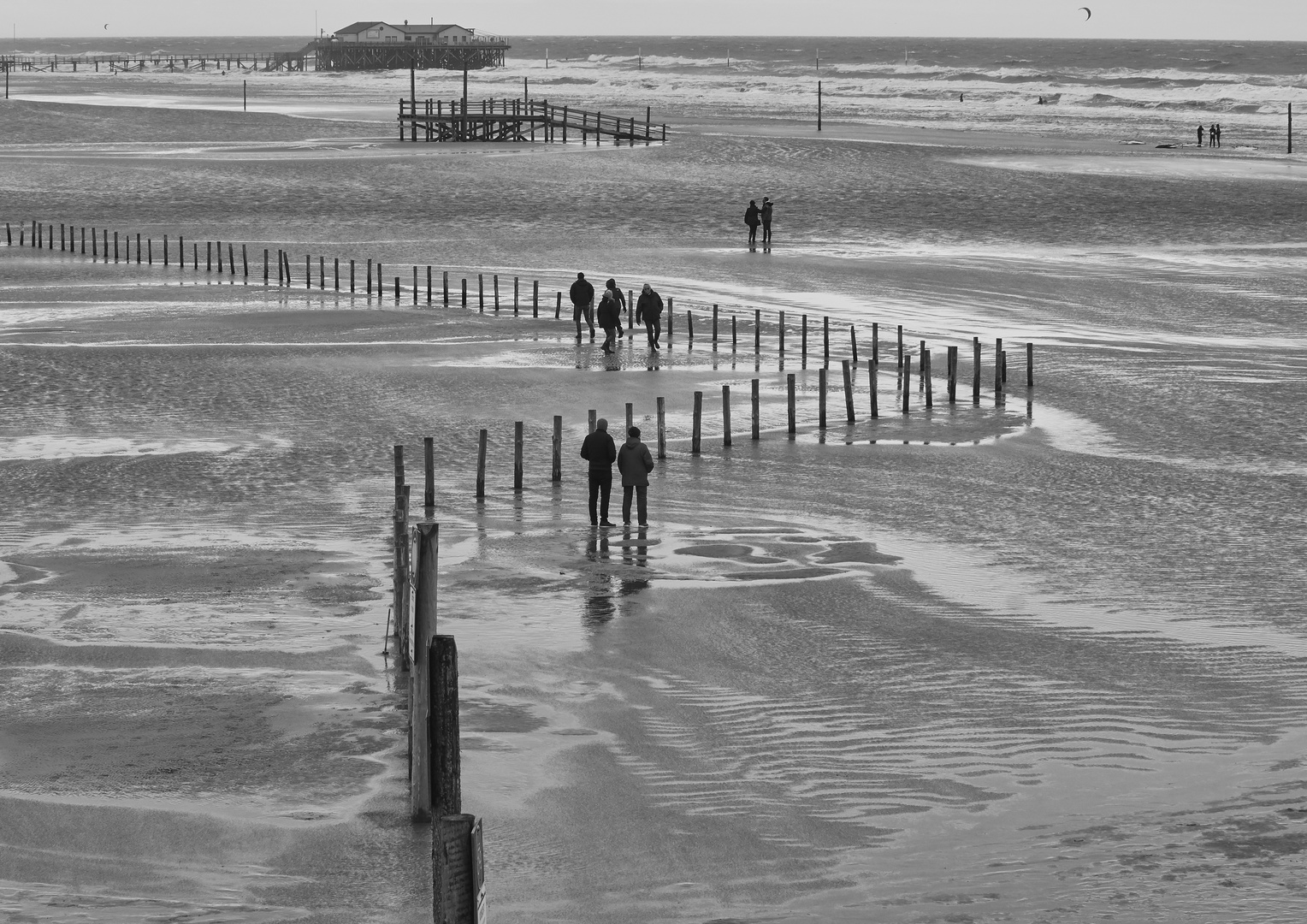 St. Peter-Ording, Strandwanderer