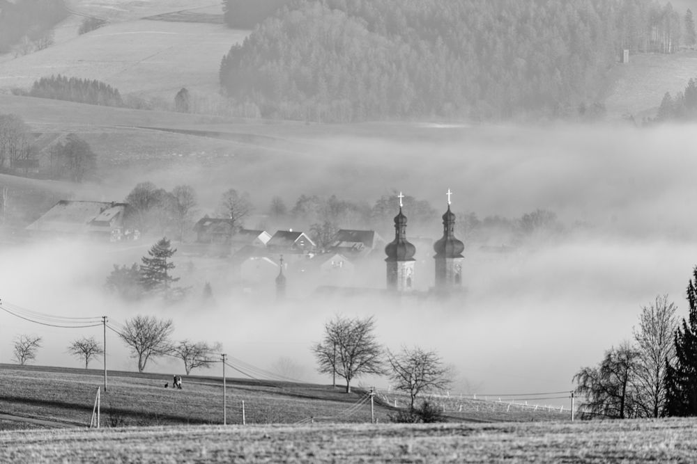 St. Peter schwarz-weiss