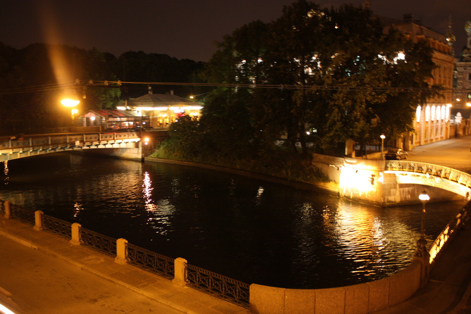 St. Petersburg: Die Moika bei Nacht