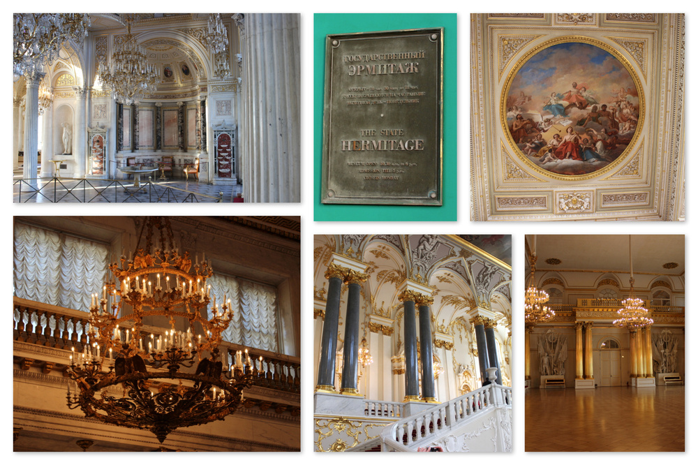 St. Petersburg - Erememitage bzw. Winterpalast