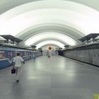 St. Petersburg - Metrostation Rote Linie