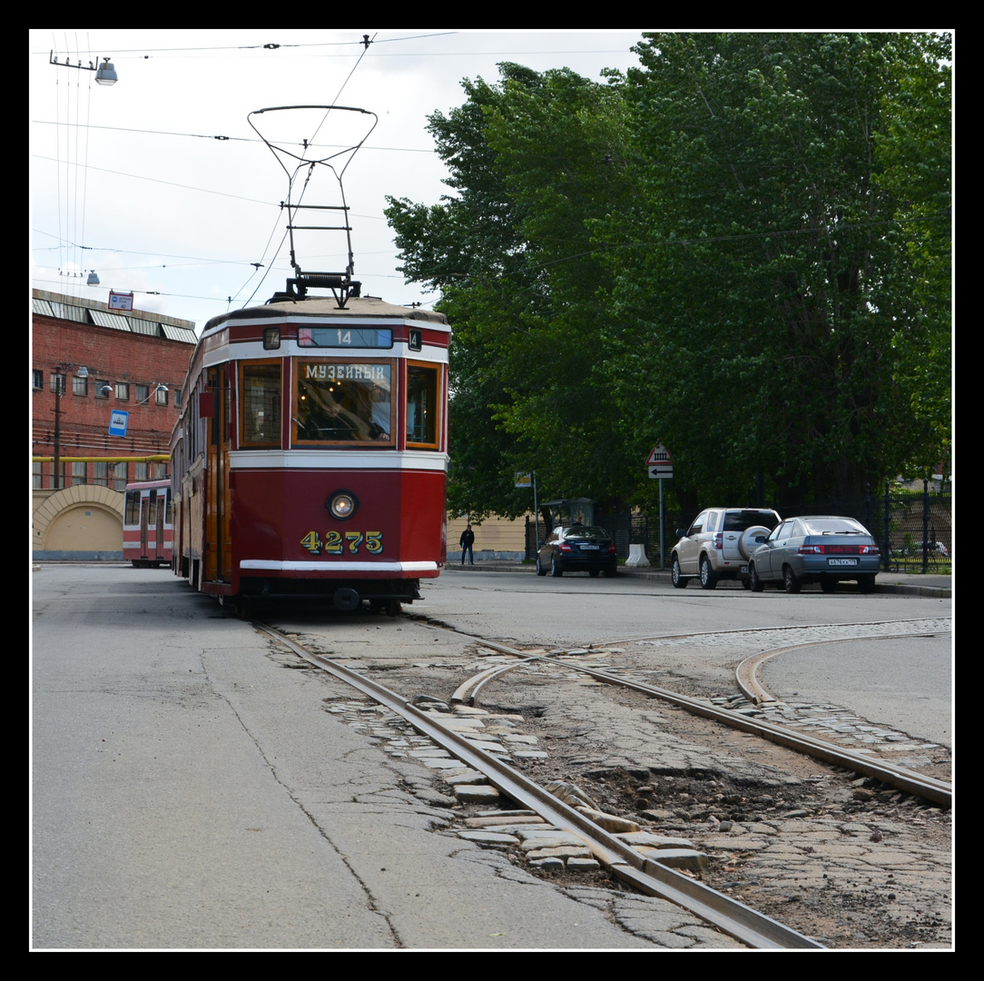 St. Petersburg (Russland) – Museumsstraßenbahn -1