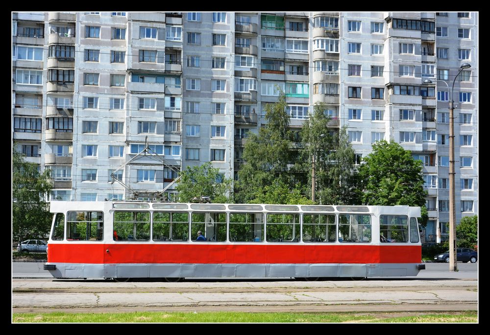 St. Petersburg (Russland) – Museumsstraßenbahn -2