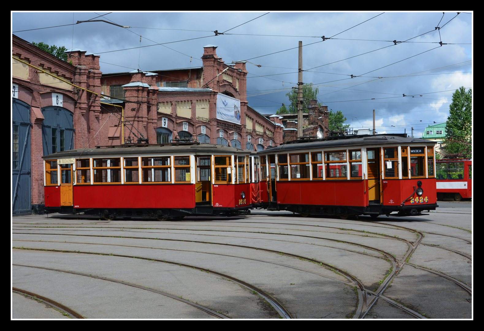 St. Petersburg (Russland) – Straßenbahnmuseum