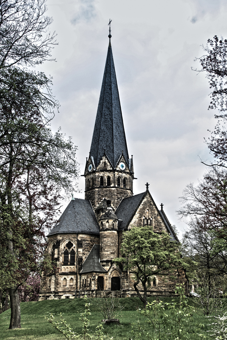 St. Petri-Kirche in Thale/H. - HDR-Versuch