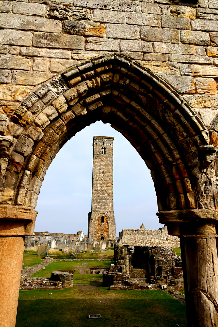 St. Rules Tower, St Andrews Cathedral, Scotland