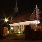 St. Salvatoris in Geesthacht bei Nacht