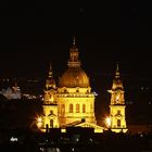 St. Stephans-Basilika bei Nacht