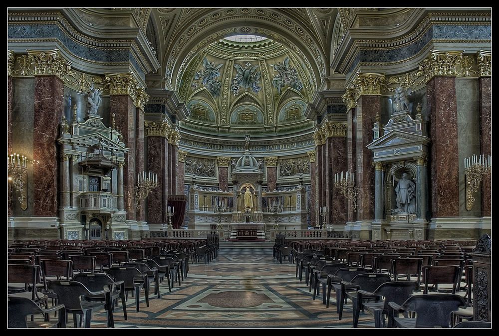 St. Stephan's Basiliska in Budapest