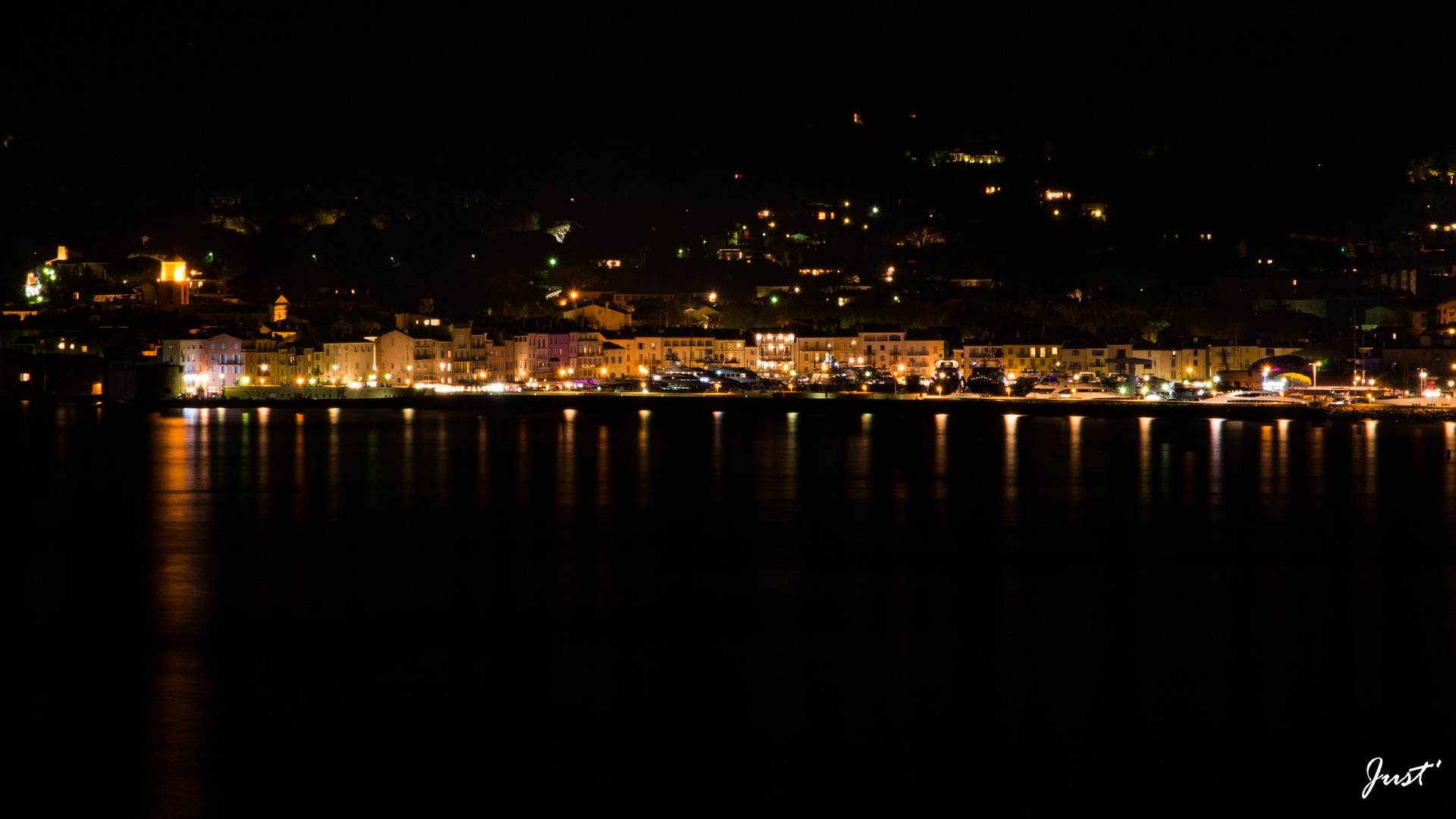 St-Tropez, la nuit