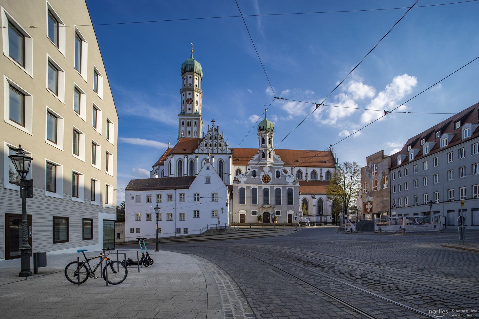 St. Ulrich und Afra mit evangelischer Ulrichskirche