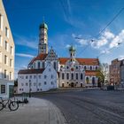 St. Ulrich und Afra mit evangelischer Ulrichskirche