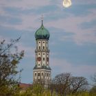 St. Ulrich und Afra mit Mond