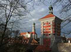 St. Ulrich und das Rote Tor (begradigt)