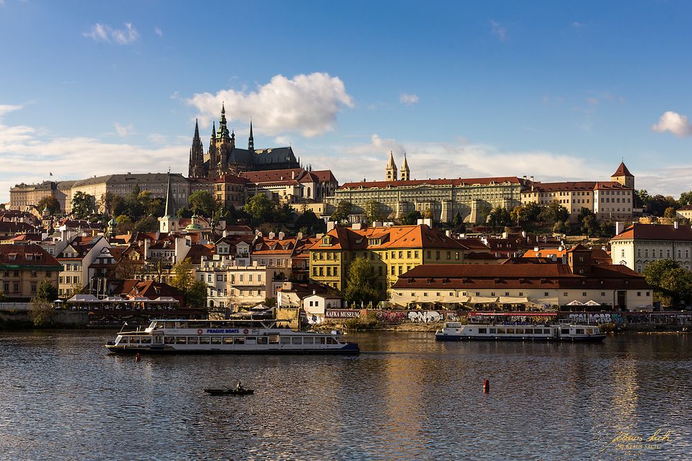 St Veit Dom auf der Prager Burg in voller Pracht
