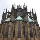 St. Veits-Dom: Außenansicht hinten