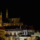 St.-Veits-Dom bei Nacht