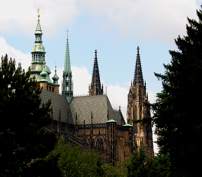 St. Veits-Kathedrale, Prager Burg