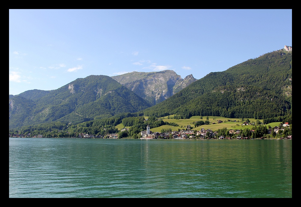 St. Wolfgang mit Schafberg