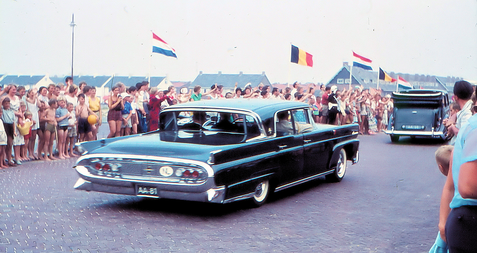 Staatsbesuch König Baudouin von Belgien in NL (1959)