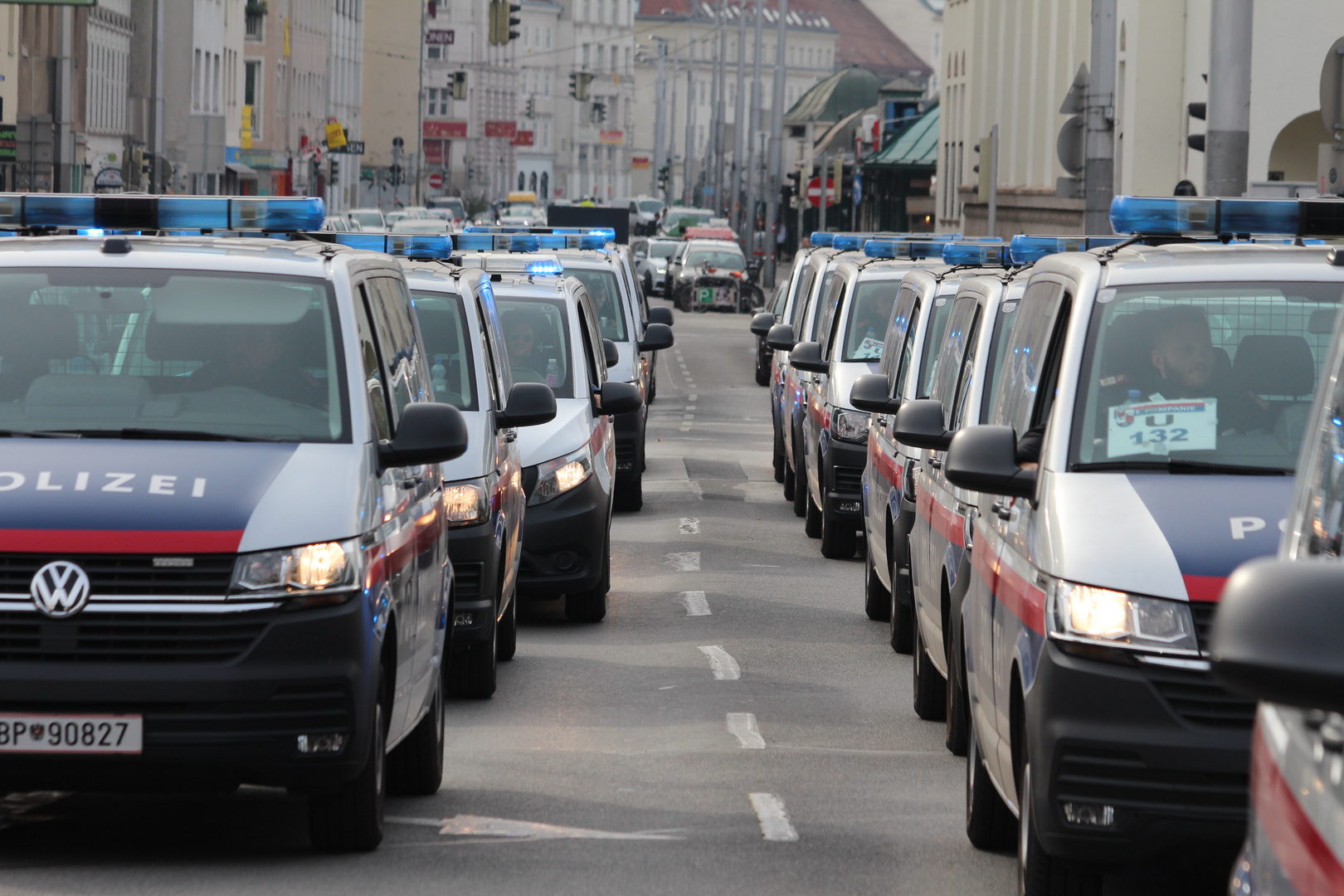 Staatsfeiertag 2021 Die Polizei dein Freund und Helfer Foto & Bild reportage dokumentation