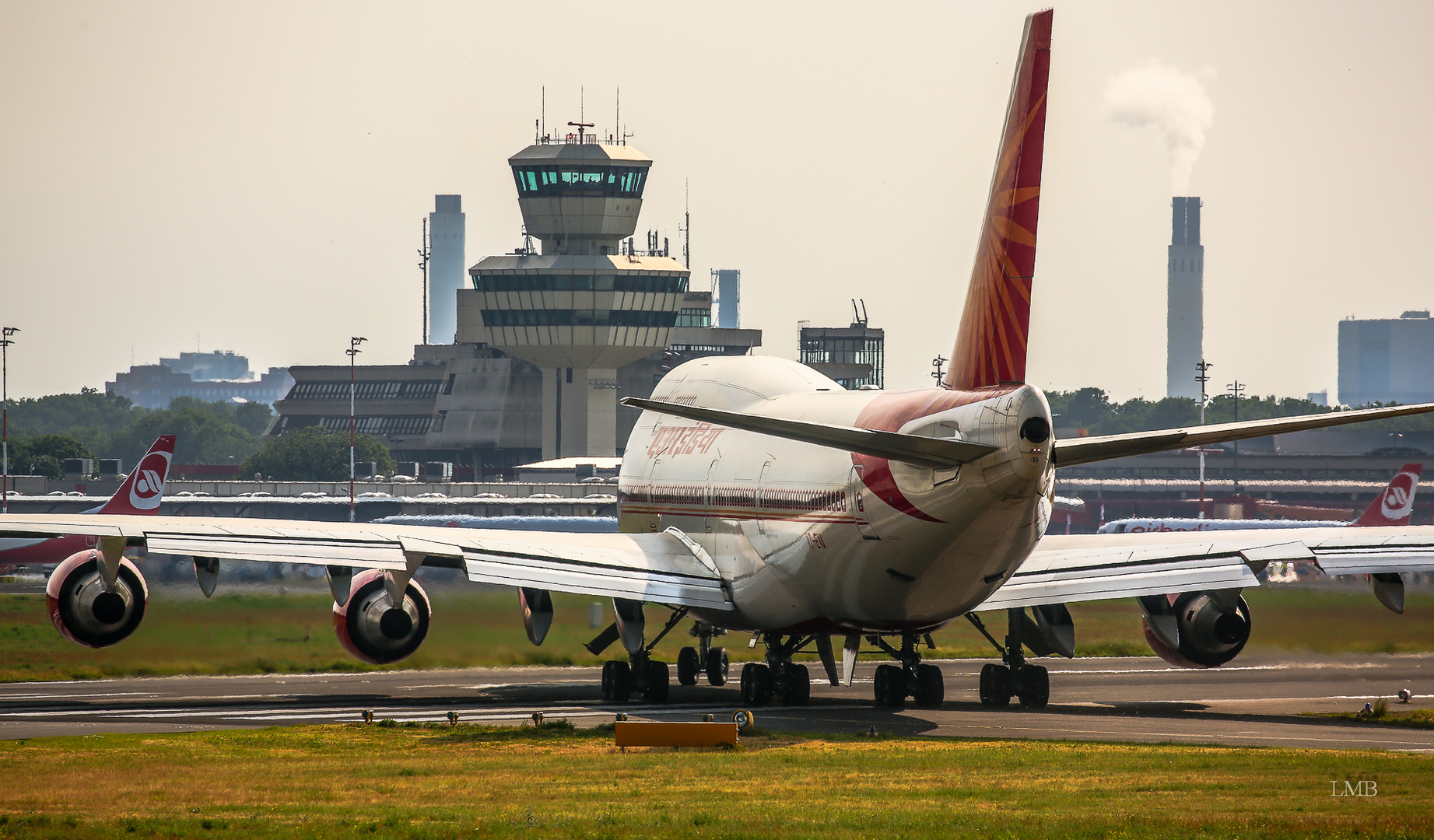 Staatsflieger in Eile