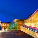 Staatsgalerie in blauer Stunde