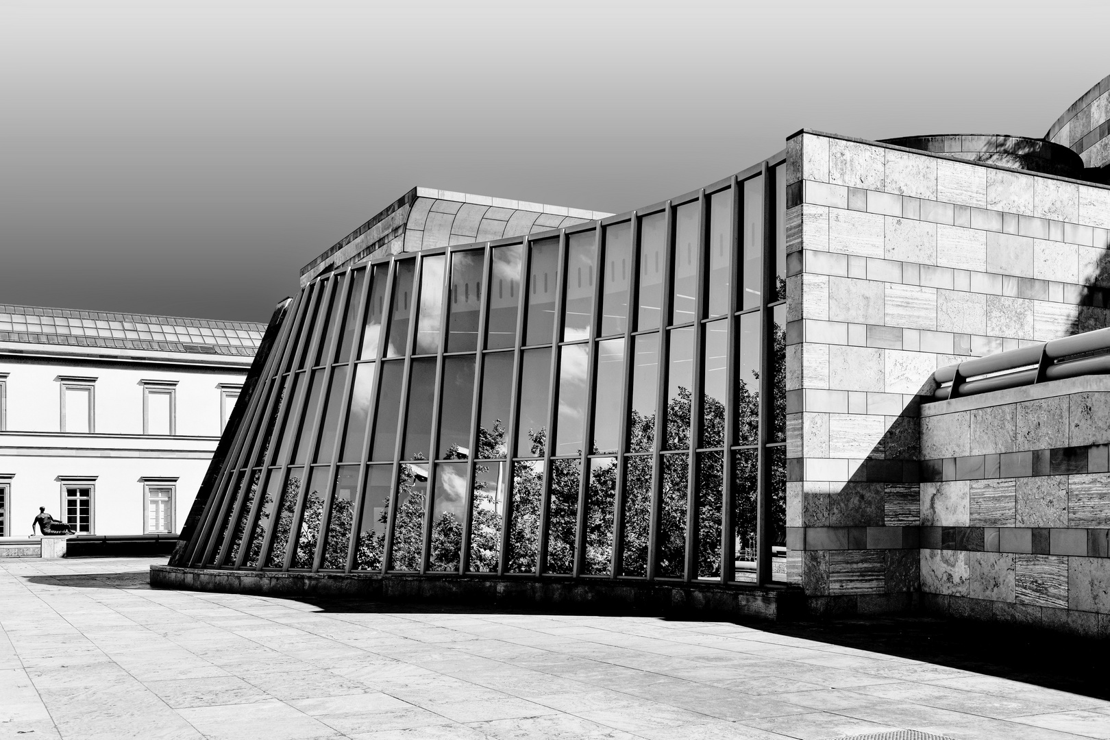 Staatsgalerie Schduddgard - postmoderne Architektur