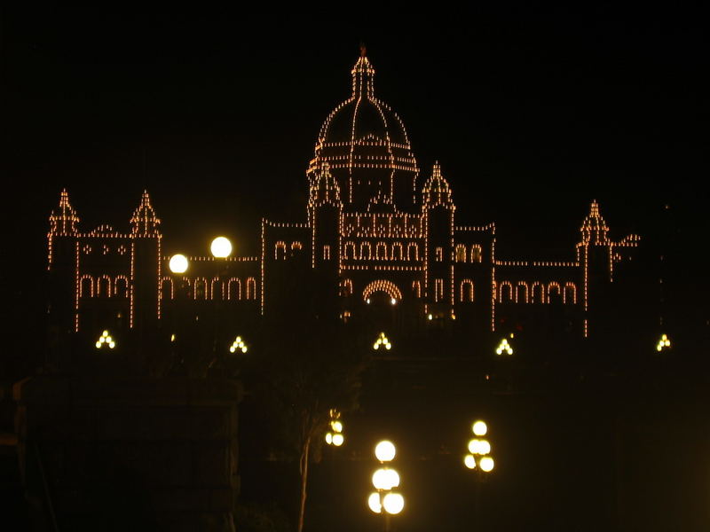 Staatsgebäude in Victoria Canada.