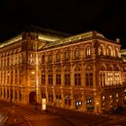 Staatsoper Wien bei Nacht